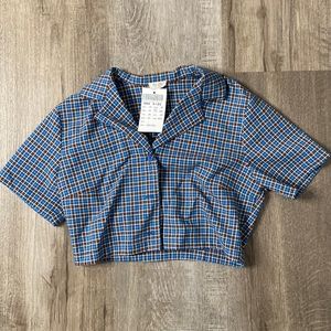 Brandy Melville /John galt crop top NWT